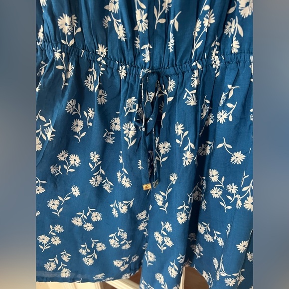 Kate Spade Macaw Blue Floral Romper - Size M - NWT - Picture 8 of 12
